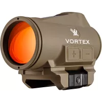 Vortex Optics Crossfire II 2 MOA Solar Red Dot - Tan