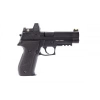 Nuprol Raven R226 GBB Pistol - Black with Red Dot Sight