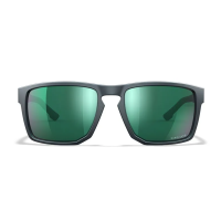 WX FOUNDER Captivate Polarised Green Mirror Lens / Matte Graphite Frame