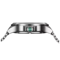 Glock Precision Silver Steel Case / Silver Mesh Strap Watch GW-12-3-24