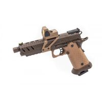 Vorsk CS Hi-Capa Vengeance Pistol with RDS - Tan/Bronze