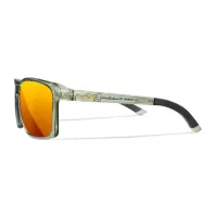 Wiley X ALFA Captivate Bronze Mirror lens, Gloss Crystal frame