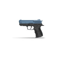 Retay Xtreme 9mm Blank Firing Pistol - Black / Blue
