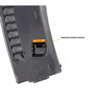 EPM Magazine for TM NGRS Recoil Shock M4/Scar - Black