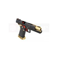 Armorer Works Custom Hi-Capa GBBP - Black Slide / Gold Barrel Full Auto