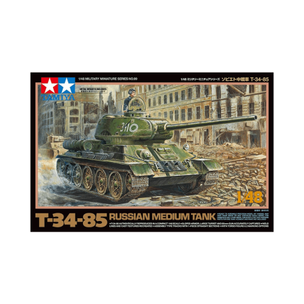 Tamiya 1/48 T34-85 Russian Medium Tank Model Kit