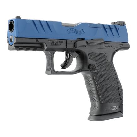 Umarex T4E Walther PDP Compact 4" Paintball Pistol - Blue