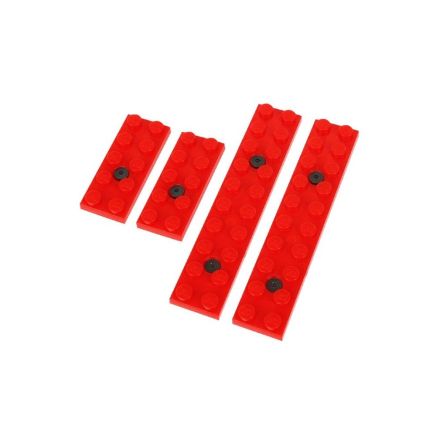 Laylax F-Factory Block Cover (M-Lok Type) - Red