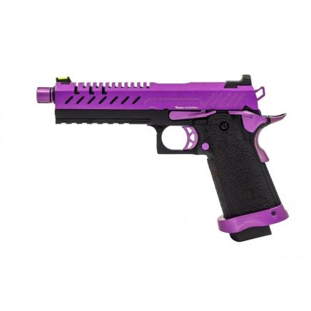 Vorsk Hi-Capa 5.1 GBB Pistol - Black/Purple