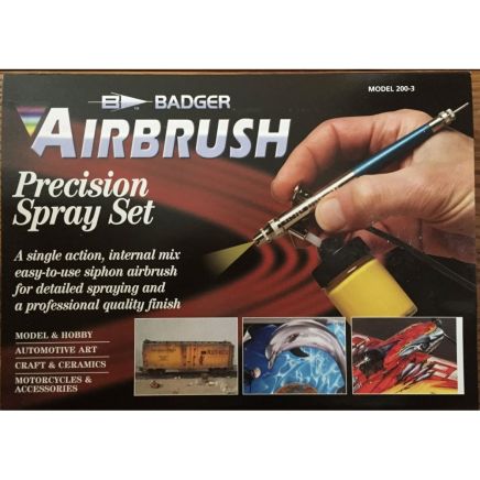 Siphon Feed 200 Airbrush w/propellant