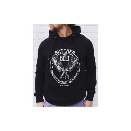 Heavy Machine Gun Clothing Butcher & Bolt Ungentlemanly Behaviour Hoodie