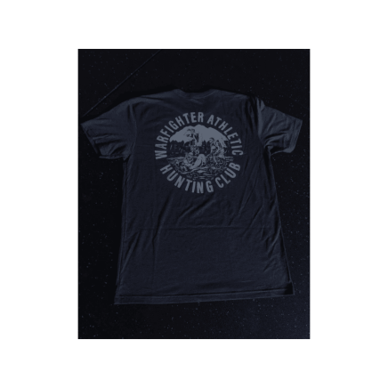 Warfighter Athletic Hunting Club Tee - Charcoal