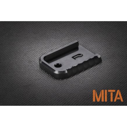M.I.T. Airsoft Marui CNC Aluminium Mag Base- Thin / Black