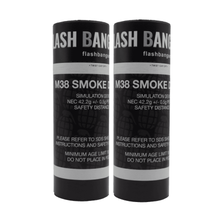 Flash Bang Smoke M38 Friction Smoke Grenade - White