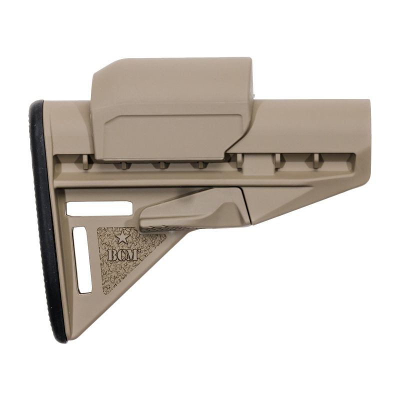 BCM® Stock - Mod 3 - With Stock Risers - Flat Dark Earth