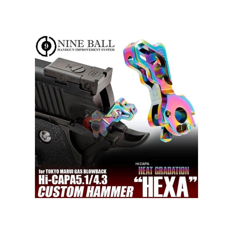 Laylax Nine Ball Heat Graduation Custom Hammer for Hi-Capa 4.3/5.1
