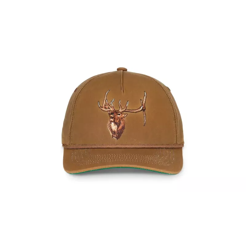 Vortex Optics Royal Tine Waxed Snap Back Cap- Elk