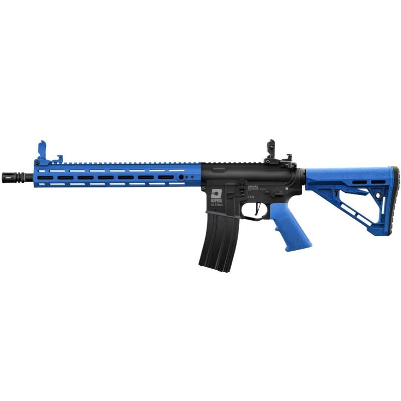 Nuprol Delta Vanguard Sentry 13" Electric Airsoft Rifle - Blue Two Tone