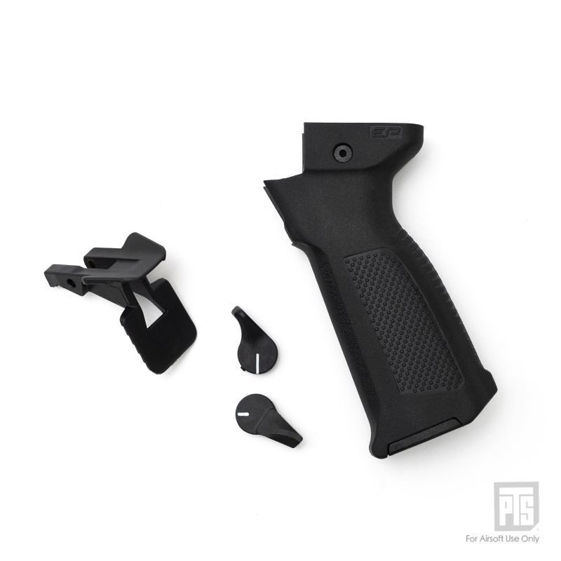 PTS Syndicate E9 Enhanced Lower Receiver Control Set for Scorpion Evo - Black