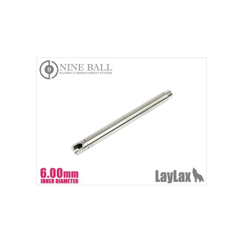 Laylax Nine Ball Power Inner Barrel (6.00mm) - G34 102mm