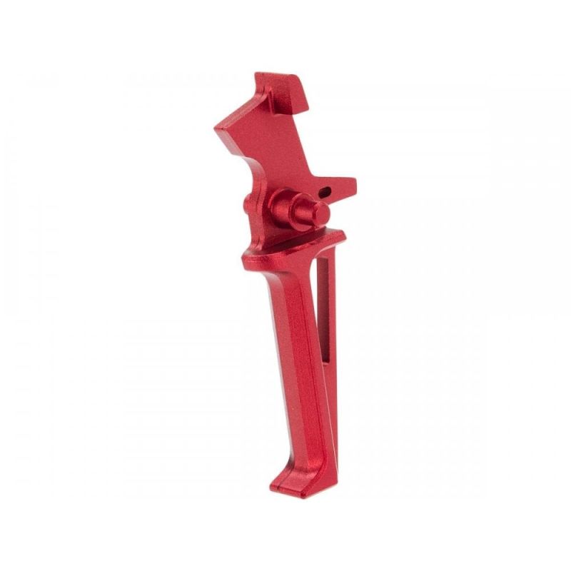 Krytac Licensed CMC Flat Trigger Assembly - Colour: Anodised Red