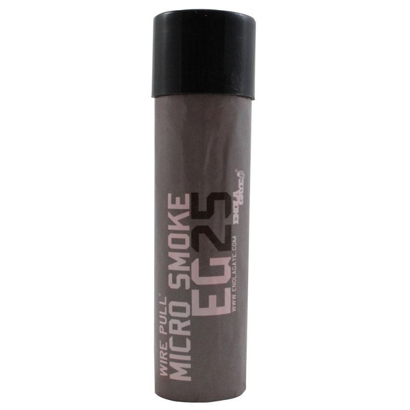 Enola Gaye EG25 Micro Wire Pull Smoke Grenade - Black - Box of 10