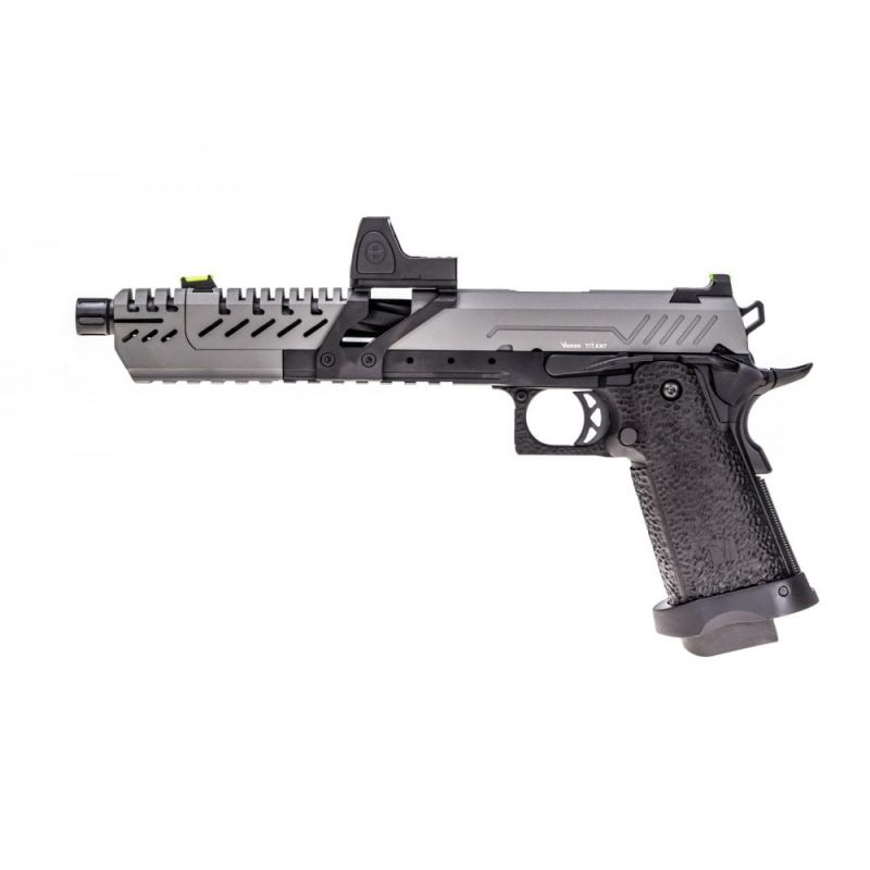 Vorsk HI CAPA TITAN 7 GBB Pistol - Grey with BDS