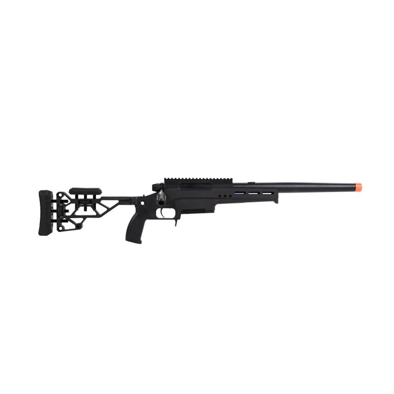 Silverback Airsoft Tac-41L Sport Bolt Action Rifle, Lite Chassis & Recon Stock - Black