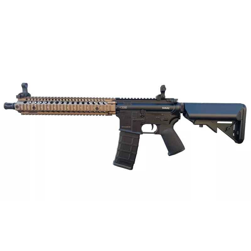 CYMA Platinum EMG x Daniel Defense DDM4 Electric Airsoft Rifle - Black/Dark Earth
