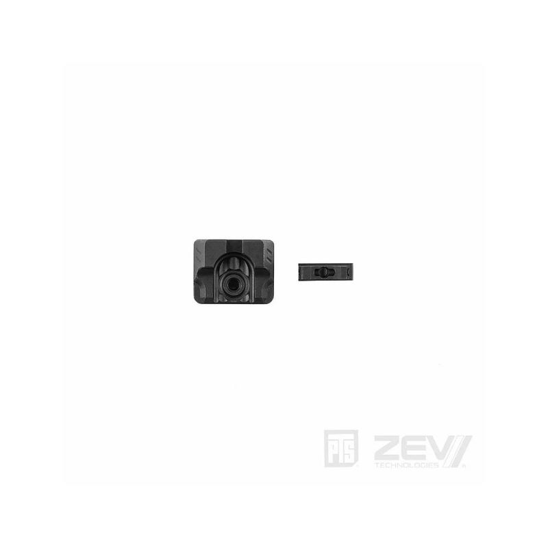 ZEV G17 Front & Rear Sights for VFC - Black