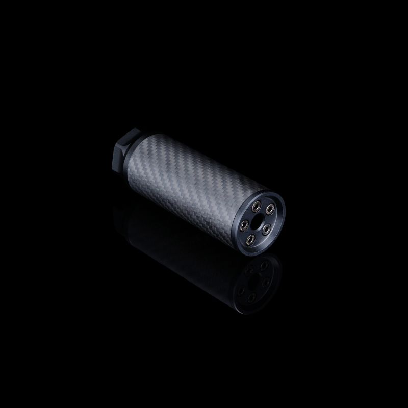 Carbon Dummy Suppressor - Short, 14mm CCW