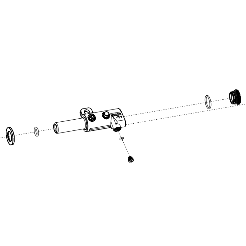 Valve Chamber Combination for HDX 68 / TX68 Paintball Shotgun Marker