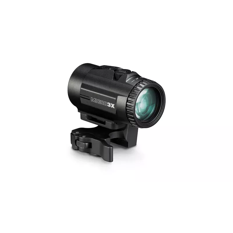 Vortex Optics Micro 3X Magnifier with Quick Release Flip-to-Side Mount