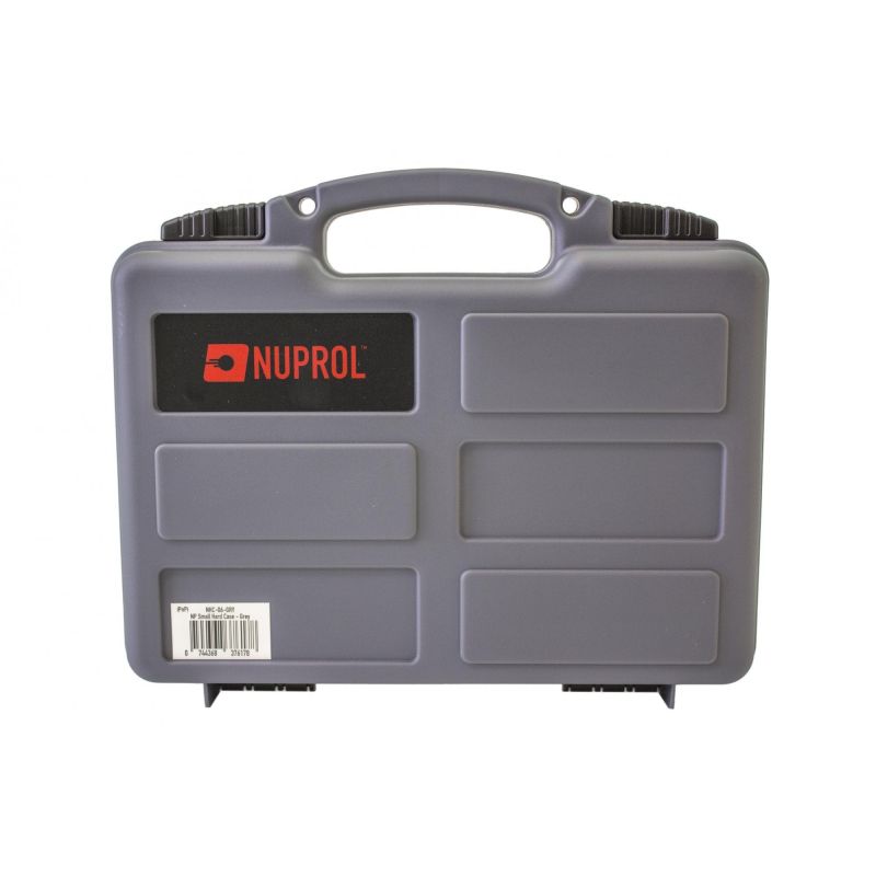 Nuprol Small Hard Case - Wave Foam - Grey