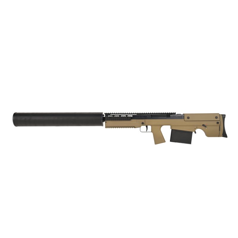 Silverback VKS Bullpup Bolt Action Sniper Rifle - Silenced / Flat Dark Earth