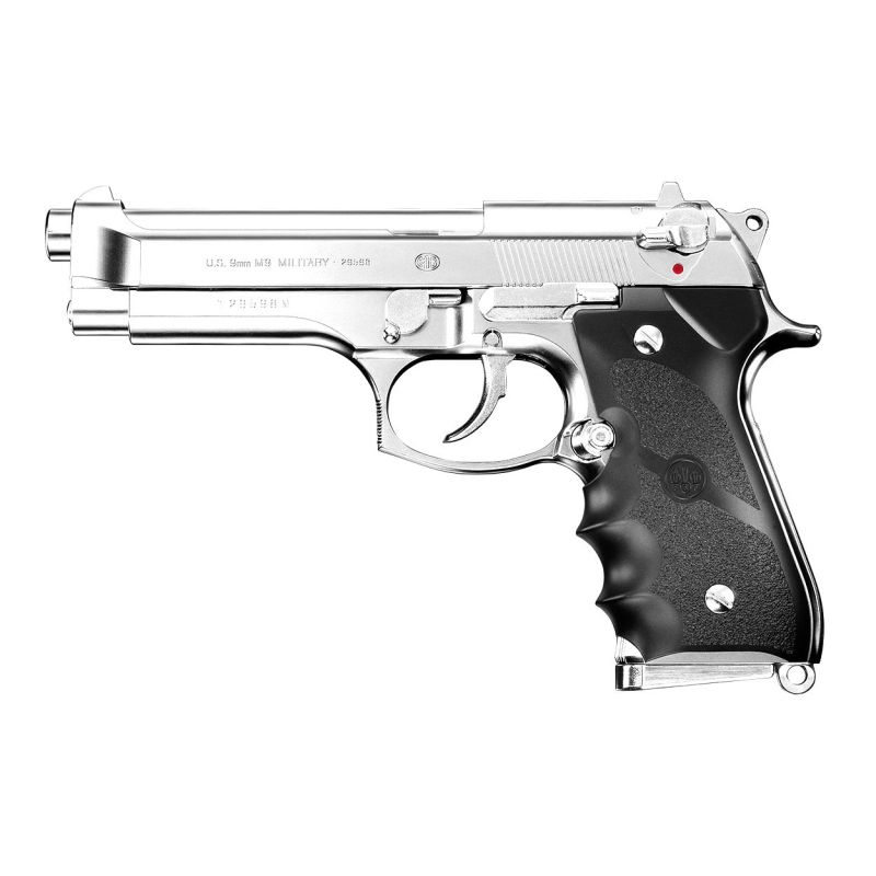 Tokyo Marui M92F Chrome Stainless Gas Blowback Airsoft Pistol