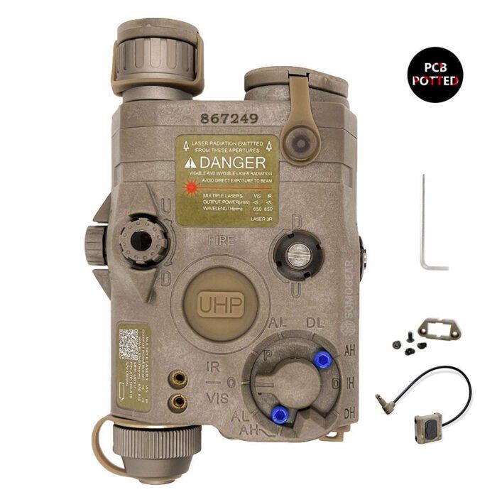 SomoGear PEQ-15 Red & IR Laser Illuminator UHP Full Power - Tan
