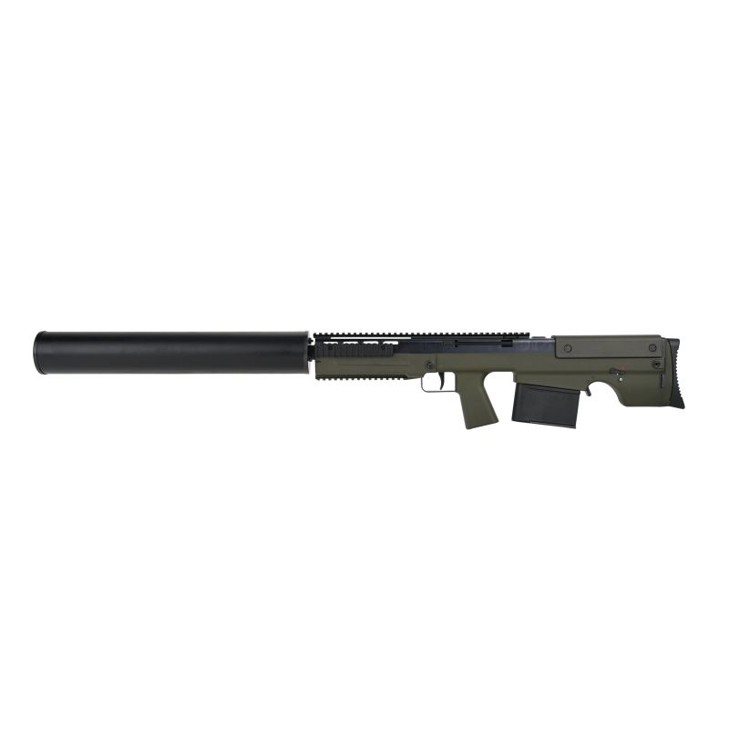 Silverback VKS Bullpup Bolt Action Sniper Rifle - Silenced / Olive Drab