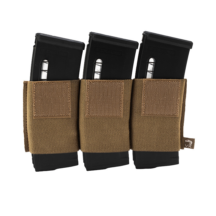 Viper Tactical VX Triple Rifle Mag Sleeve - Dark Coyote