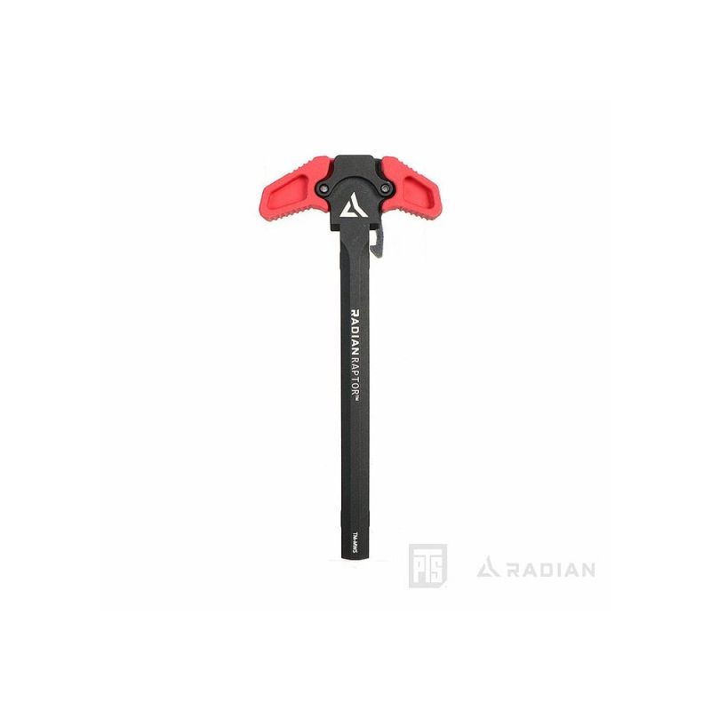 PTS Radian Raptor-LT Charging Handle for TM MWS GBB - Red