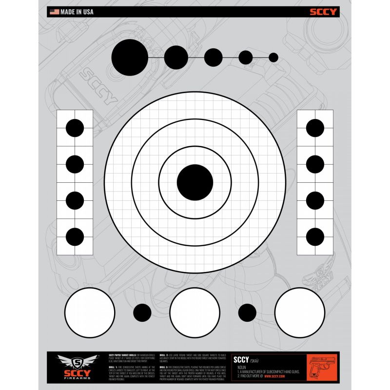 LWA Large Printed Target - Recoil Target