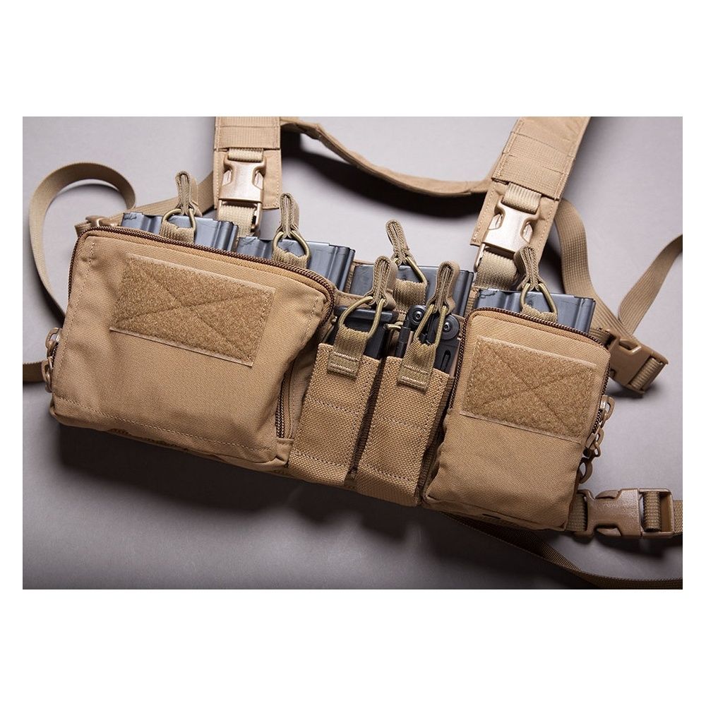 Haley Strategic Disruptive Environments Heavy Chest Rig - Coyote Brown