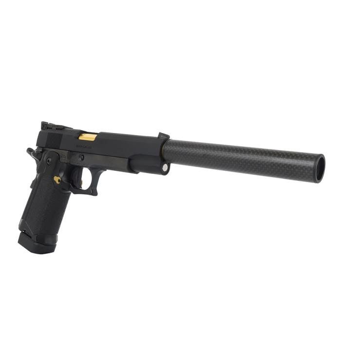 Laylax Carbon Fiber Slim Silencer - 150mm
