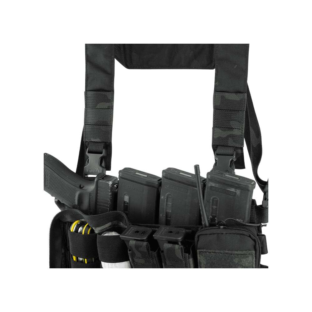 VX Buckle Up Carrier Gen.2 Tactical Vest - Black | Airsoft Base