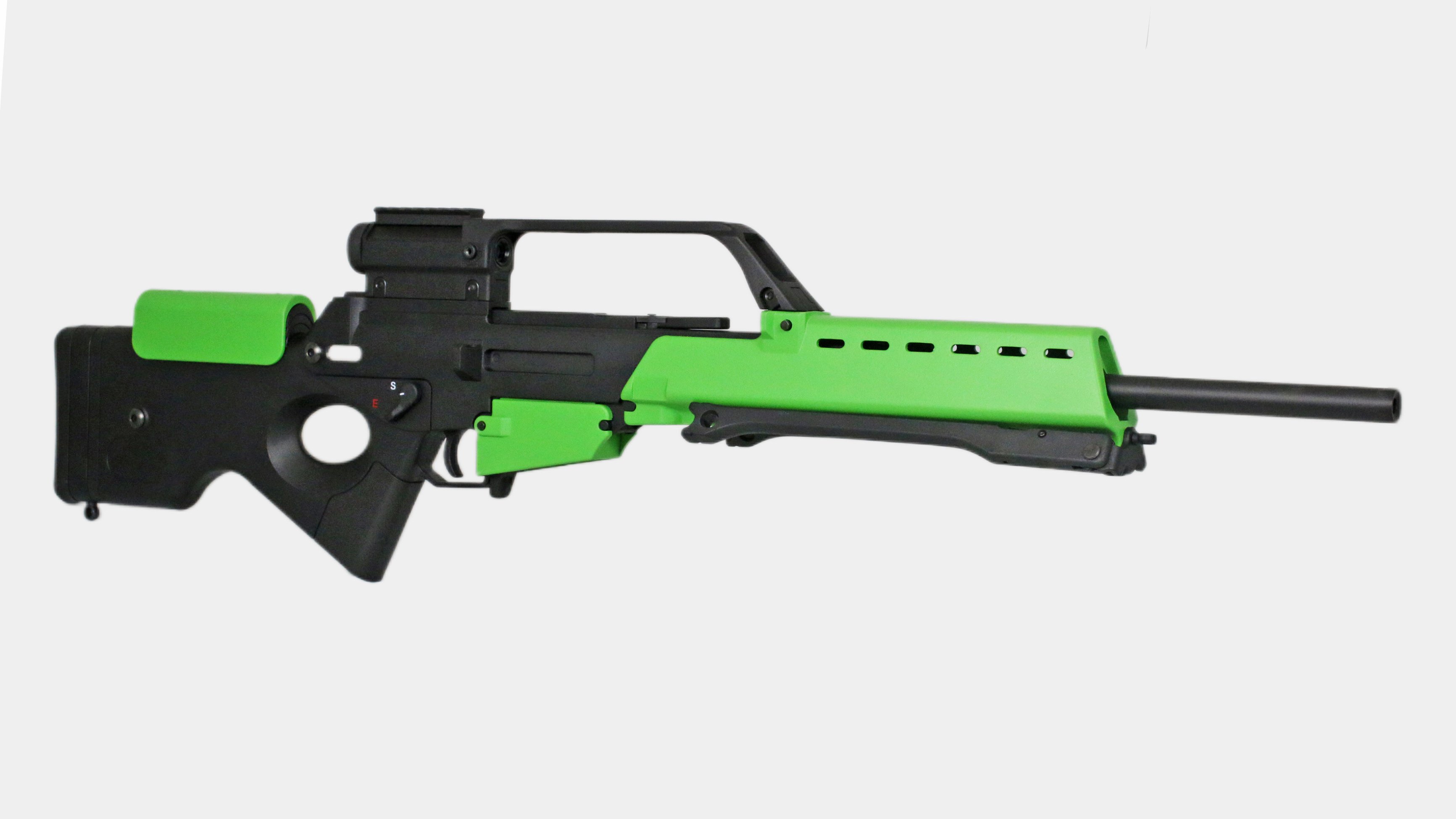 Jing Gong G36 Airsoft BB Gun in Solid Two Tone Green